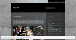 Desktop Screenshot of evil-live.com
